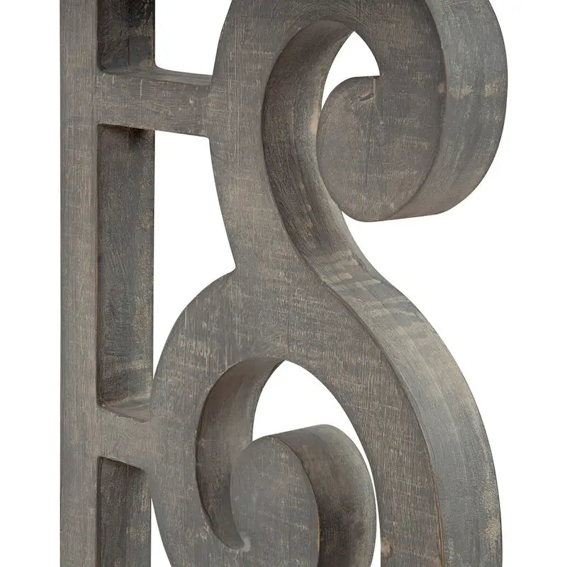 Console en bois massif de style campagnard français